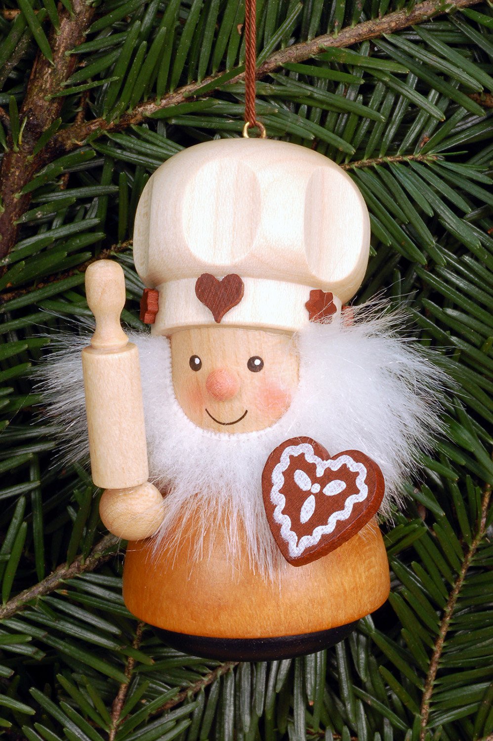 Little Gnome Christmas Tree Decoration - Gingerbread Baker
